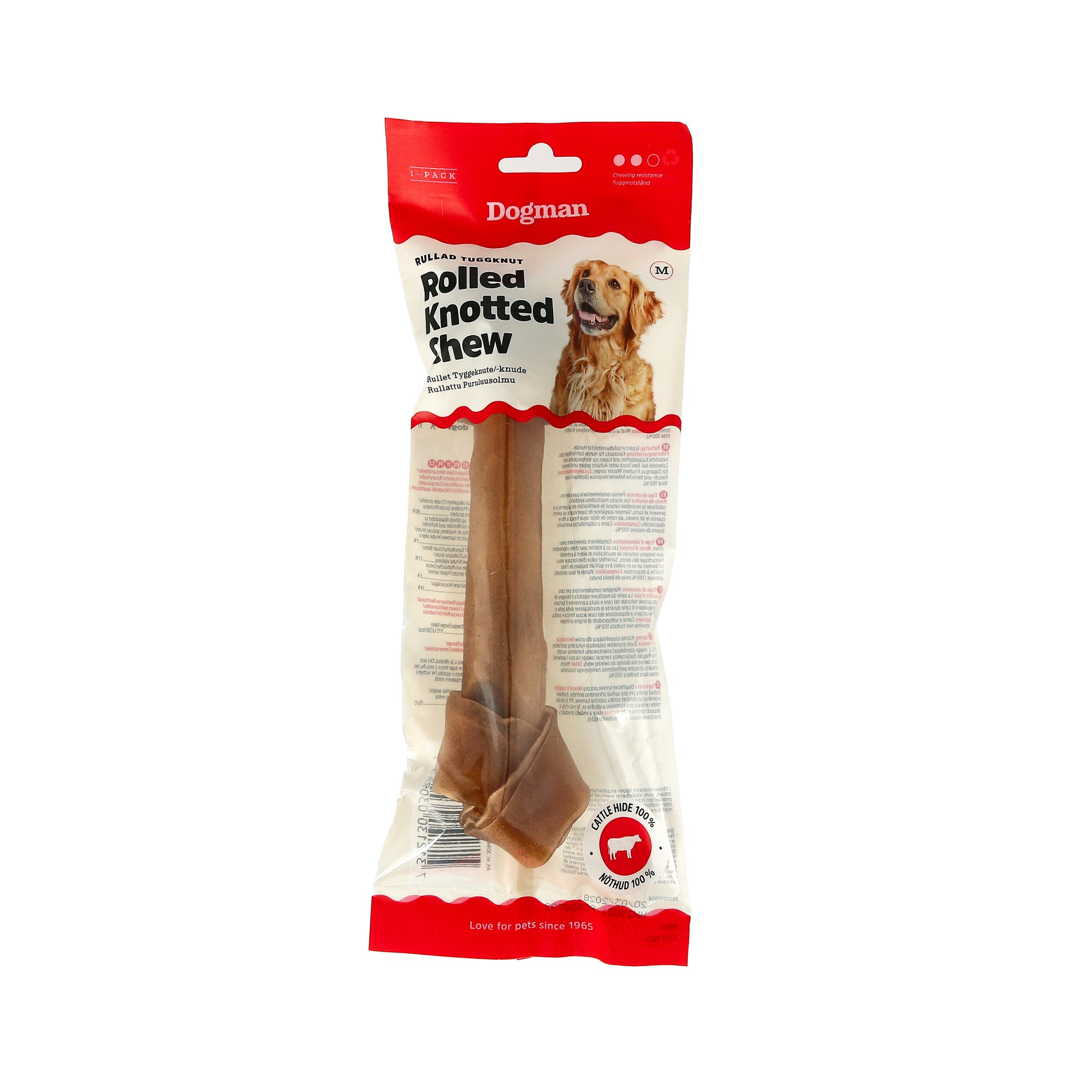 Tuggknut Rullad 22 cm (Dogman)